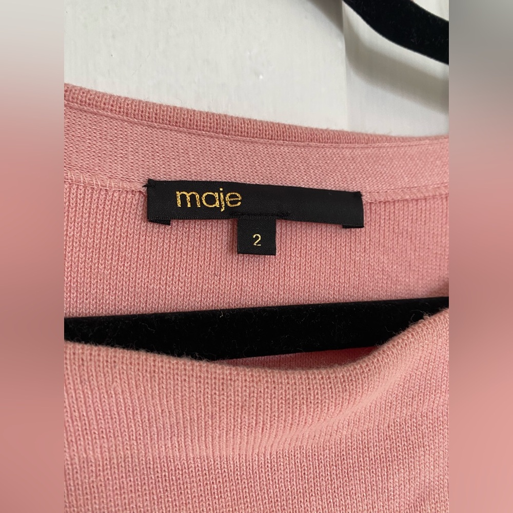 Maje Pink Sweater - Picture 5 of 5